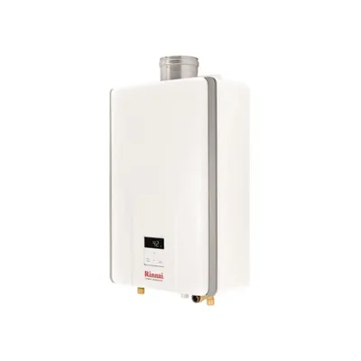 Scaldabagno a Gas Rinnai Serie ONE 11i GPL REU-A1111FFU-LPG Completo Di Kit Scarico Fumi