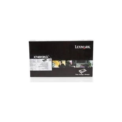 TONER ORIGINALE LEXMARK X746 X748 X746H3KG X746H1KG NERO 12K