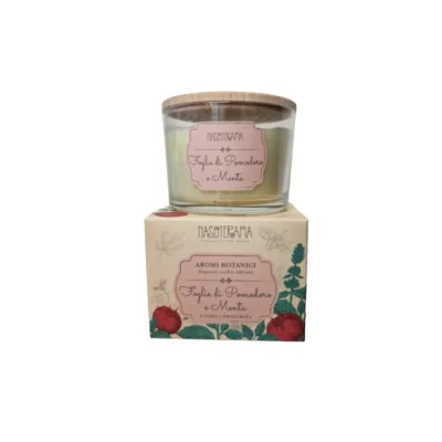 NASOTERAPIA CANDELA FOGLIE POMODORO E MENTA 140G