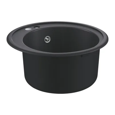 Grohe Lavello rotondo a una vasca 31656AP0 finitura granite black da Ø51 cm