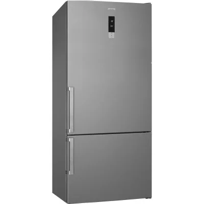Smeg Frigorifero combinato a libera installazione FC84EN4HX1 finitura acciaio inox da 84 cm