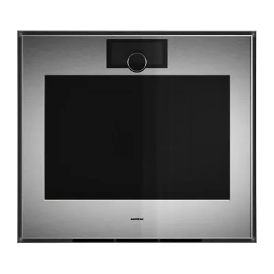 Gaggenau Forno pirolitico con cerniere a sinistra da incasso GO481120 finitura inox e vetro fumè da 76 cm - RICHIEDERE PREVENTIVO