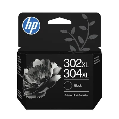 HP 302XL/304XL BLACK ORIGINAL INK B7RT9AE