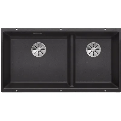 Blanco | Lavello due vasche SUBLINE 480/320-U 1519474 finitura antracite da 85.5x46 cm - Sottotop