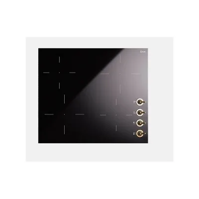 Ilve Piano cottura induzione Nostalgie HVI364N in vetroceramica nero da 60 cm