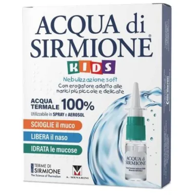ACQUA DI SIRMIONE KIDS SPRAY NASALE 6 FLACONI 15CC