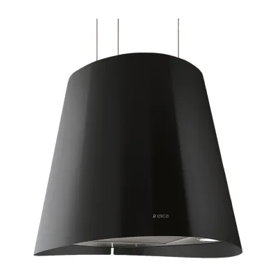 PRONTA CONSEGNA - Elica Cappa a sospensione JUNO BL/F/50 PRF0071970D finitura nero da Ø50 cm