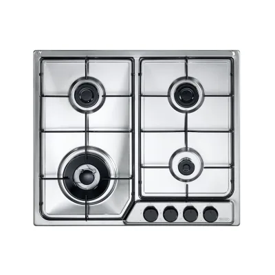 De Longhi Piano cottura a gas FFA 46 ASDV in acciaio inox da 58 cm