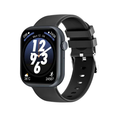 CELLY 1.81 SQUARE SMARTWATCH MATE BLACK TRAINERMATEBK