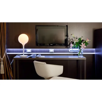 Artemide Lampada da tavolo Castore Tavolo 35 finitura bianco