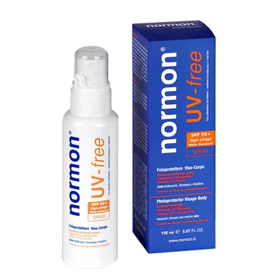 Normon uv Free Spray Viso Corpo 150 ml