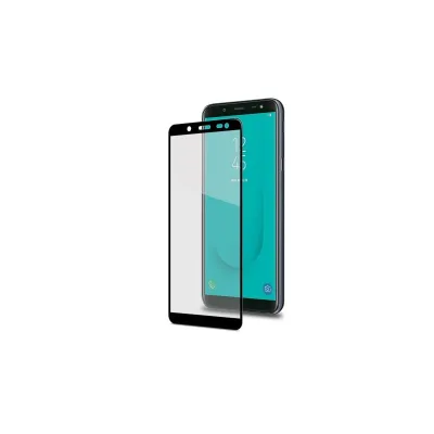 CELLY FULL GLASS GALAXY J6 2018 BLACK FULLGLASS758BK