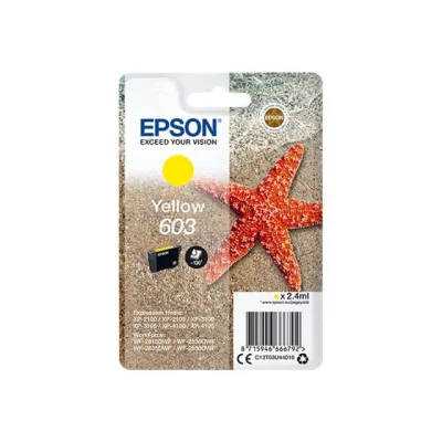 Cartucce Epson 603 serie Stella Marina nero e colore - Giallo