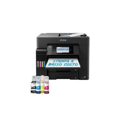 STAMPANTE MULTIFUNZIONE EPSON ECOTANK ET5855 C11CJ29406 Fax Fronte-retro WiFi 25 ppm