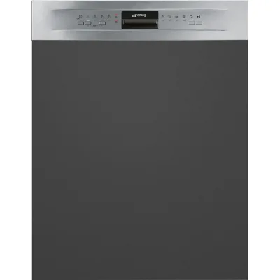 Smeg Lavastoviglie parzialmente integrata da incasso PL292DX con frontalino acciaio inox da 60 cm - IN PROMOZIONE FINO AL 30/06