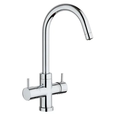 Schock Miscelatore 4 vie a doppio comando AQUAPURA 4 VIE SXPUR480 finitura cromato