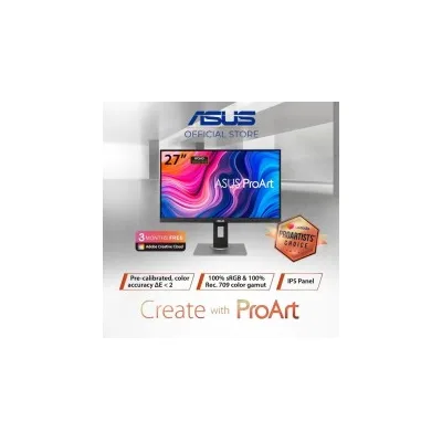 MONITOR LED ASUS 27" PA278QV PROART IPS WQHD FreeSync - Risposta 5ms