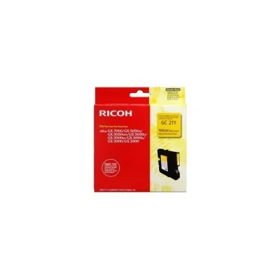 CARTUCCIA ORIGINALE SUBLIMAZIONE PIGMENTATO RICOH 405535 GC-21Y GX2500 GIALLO