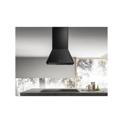 Elica Cappa a isola IKONA BL MAT/A/60 PRF0164784 finitura nero effetto soft touch da 60 cm