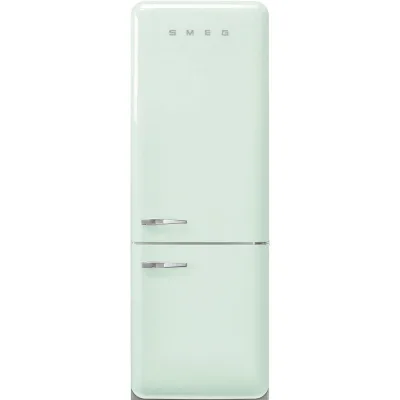 Smeg Frigorifero combinato con cerniere a destra a libera installazione FAB38RPG6 finitura verde pastello da 71 cm