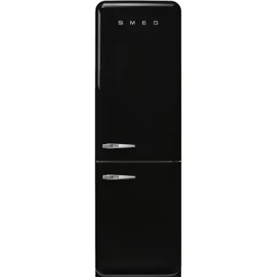 Smeg Frigorifero combinato con cerniere a destra a libera installazione FAB32RBL6 finitura nero da 60 cm - IN PROMOZIONE FINO AL 30/06