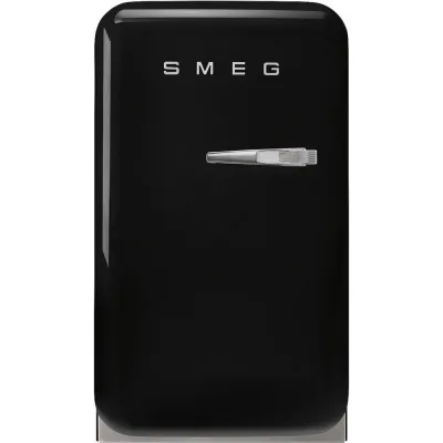 Smeg Frigorifero minibar monoporta con cerniere a sinistra a libera installazione FAB5LBL6 finitura nero da 41 cm - PROMOZIONE ATTIVA FINO AL 19/10