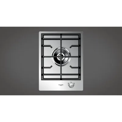 Fulgor Piano cottura a gas CPH 401 G DWK X finitura acciaio inox da 38 cm