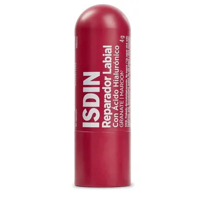 Isdin Reparador Labial con Acido Ialuronico Balsamo Labbra Colore Borgogna Stick 4g