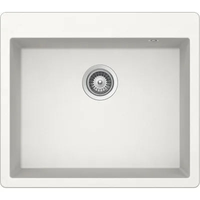 Schock Lavello una vasca SIGNATURE N100S SGTN100SA01 finitura bianco assoluto da 63.5x55.9 cm