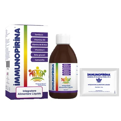 Immunopirina 150ml+buste 6,5g