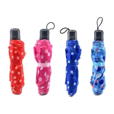 Ombrello da borsa a pois COLORATI