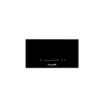 Foster Modulo touch control per 2 zone 7367 020 in vetroceramica nero da 28 cm