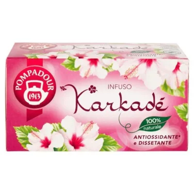 Pompadour Infuso Karkadé Bustine 20X2gr