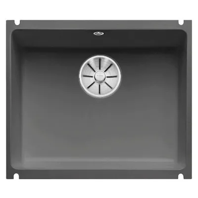 Blanco Lavello una vasca SUBLINE 500-U 1516975 in ceramica basalto da 54.3x45.6 cm - Sottotop
