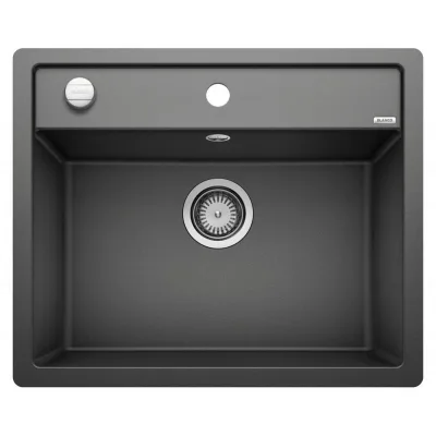 Blanco Lavello una vasca DALAGO 6-F 1514773 finitura antracite da 60.5x50 cm - Filotop