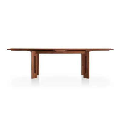 Cassina Tavolo allungabile Berlino Table in ciliegio naturale da 145(265)x90 cm