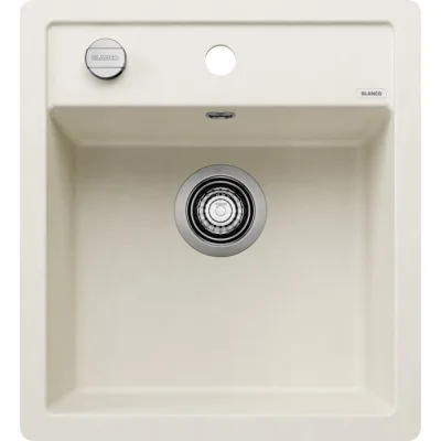 Blanco Lavello una vasca DALAGO 45-F 1527060 finitura soft white da 45.5x50 cm - Filotop