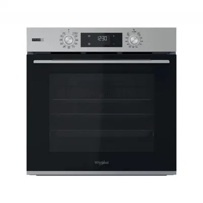 PRONTA CONSEGNA - Whirlpool Forno multifunzione OMSK58HU1SX finitura acciaio Easy to Clean da 60 cm