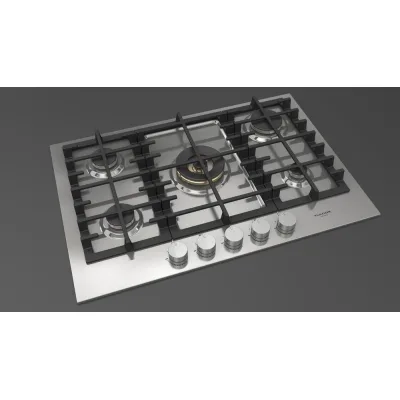 Fulgor Piano cottura a gas FPH 7541 G WK X finitura acciaio inox da 75 cm