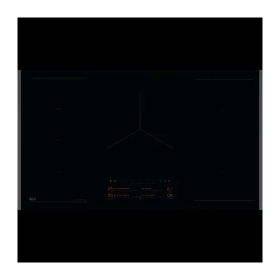 PRONTA CONSEGNA - AEG Piano cottura a induzione NIK 95I00 FB in vetroceramica nero da 91 cm