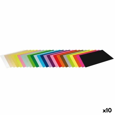 Cartoncini Fabrisa Multicolore 50 Pezzi (10 Unità)