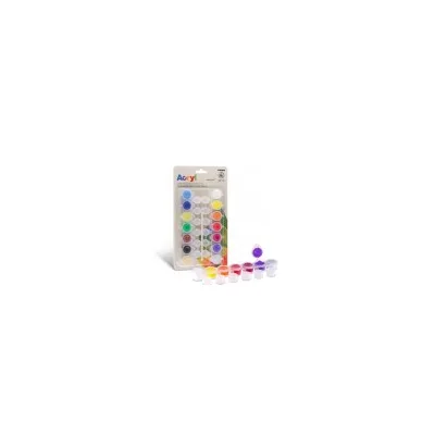 Primo CF14COLORI ACRILICI X 4ML + PENNELL 161TA14BL