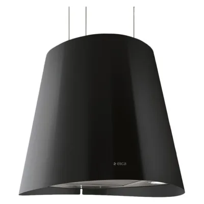 Elica Cappa a sospensione JUNO BL/F/50 PRF0071970D finitura nero da Ø50 cm
