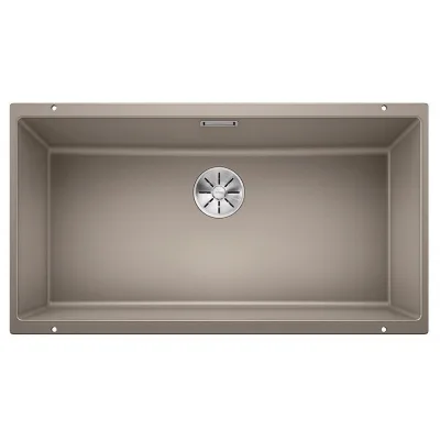 PRONTA CONSEGNA - Blanco | Lavello una vasca SUBLINE 800-U 1523148 finitura tartufo da 83x46 cm - Sottotop