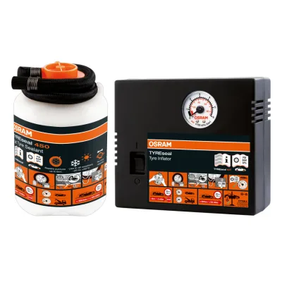 KIT Compressore + Sigillante per pneumatici Osram TYREseal Kit 12V OTSK4