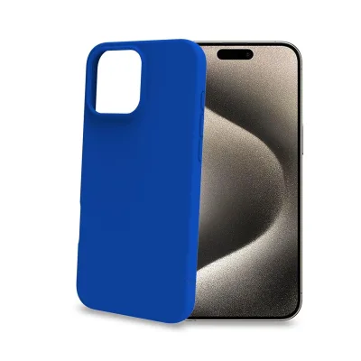 CELLY CROMO COVER IPHONE 16 PRO MAX BLUE CROMO1081BL