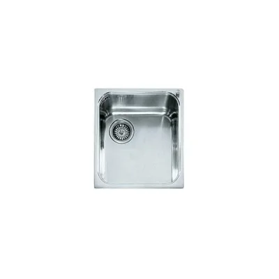 Alpes Vasca semifilo VF 441-S in acciaio inox da 41x46 cm