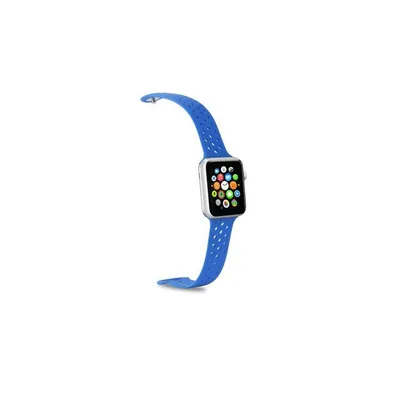 CELLY APPLE WATCH BAND 42/44MM BLUE WATCHBANDBL