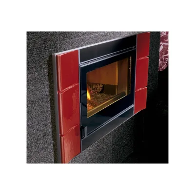 La Nordica Cornice Wendy 100 6016090 finitura bordeaux e cristallo nero
