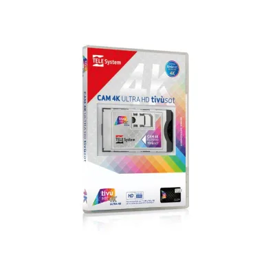 TELESYSTEM CAM TIVUSAT 4K CON CARD 58040115